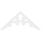 Ekena Millwork Pitch Vienna Architectural Grade PVC Gable Pediment, 48"W x 22"H x 1"P (11/12) GPP048X022X100VIE - alternate 3